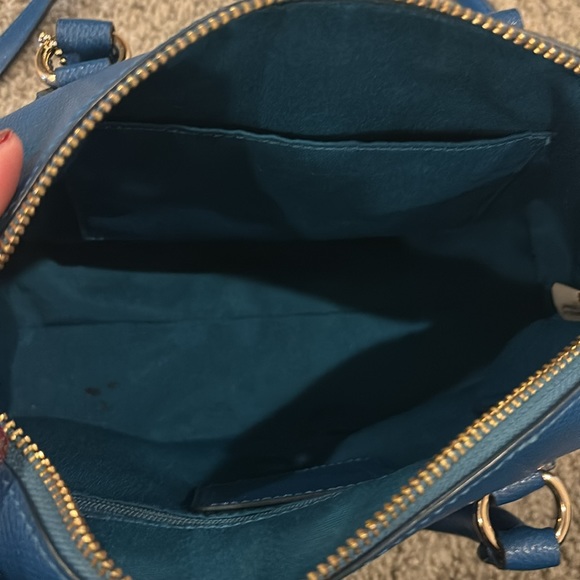 Coach mini blue green crossbody bag - Picture 5 of 5